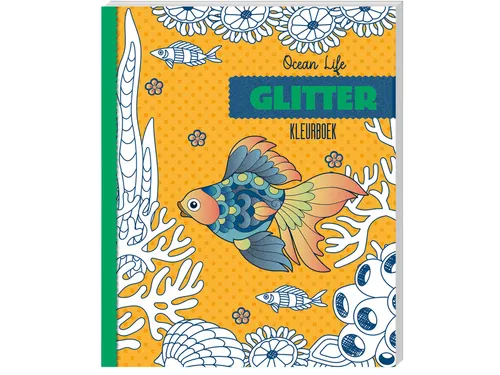Kleurboek Interstat Glitter Ocean Life