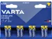 Pile Varta Longlife Power 8x AAA