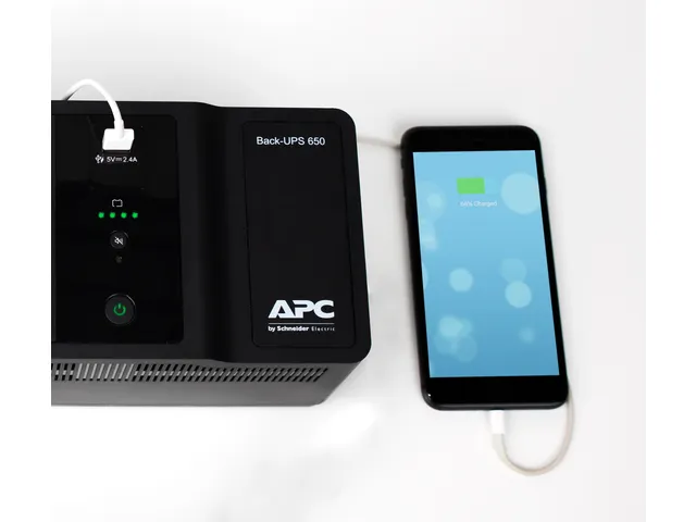 APC Back-UPS BE650G2-GR - Noodstroomvoeding 8x stopcontact, 650VA, 1 U