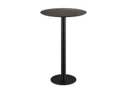 statafel,HxØ 730x700mm,rond,schotelvoet van staal