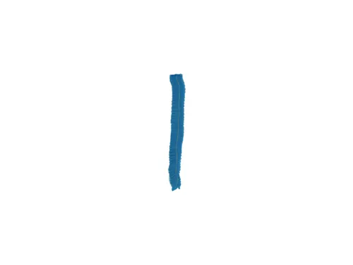 Haarnet CMT clip non-woven L 53cm PP blauw 100 stuks