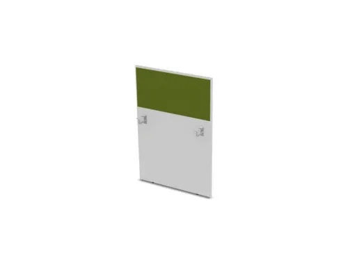baliepaneel,v. bureau,aanbouw rechts,B 800mm,Bl-wit,BN7048-groen