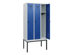 schoollocker,HxBxD 1950x900x500mm,3vak,vak B 300mm,draaigrendel