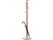 Kapstok Easycloth model A, uit hout, wit