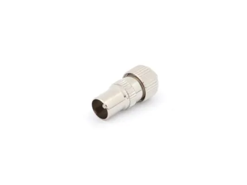 TV-Plug Metaal 9.5mm/2.3mm - Mannelijk