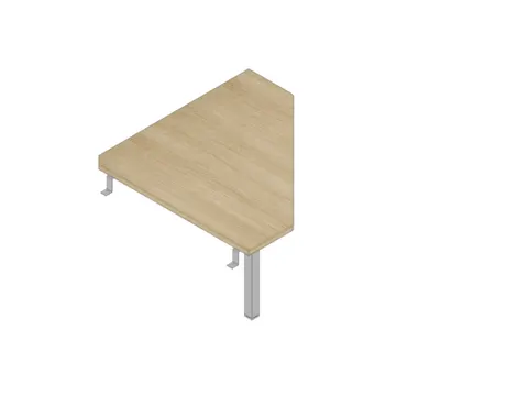 koppelelement voor bureau,90 °,HxBxD 730x840x840mm,v. sledeframe