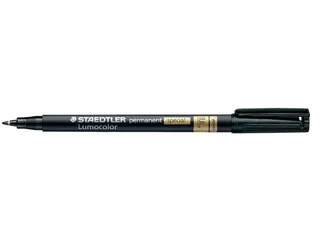 Viltstift Staedtler Lumocolor permanent special 319 F Zwart 0.6mm - 1