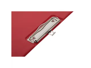 Klembordmap MAUL A4 staand PVC met penlus en insteek rood - 5