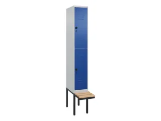 Dubbeldekse dekenkist,HxBxD 2120x300x815mm,1x2vak.,vak B 300mm - 1