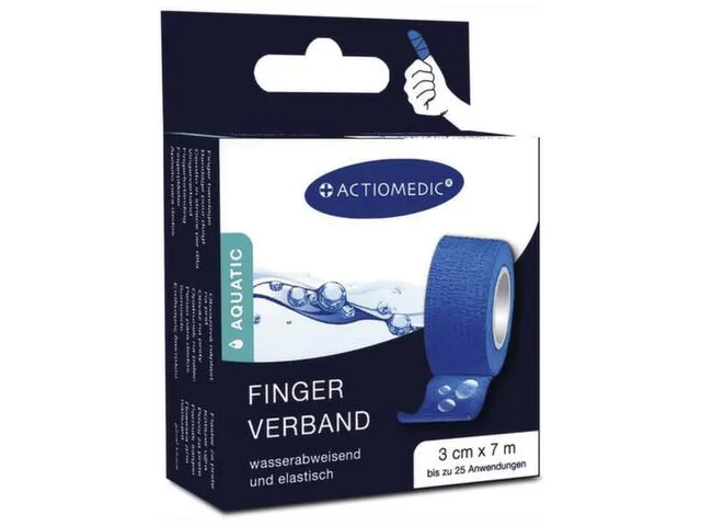 Snelverband Waterafstotend Elastisch Lb 7mx30mm Blauw