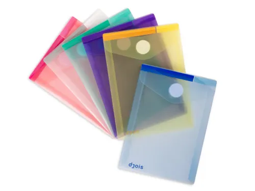 Enveloptas Djois Color Collection A6 verticaal assorti