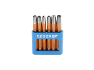 GEDORE 125 B klinknageltrekker en koppenset 6stuks - 1