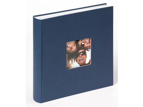 Fotoalbum walther design Fun 30x30cm 50vel blauw