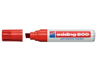 Viltstift edding 800 schuin rood 4-12mm - 1