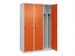 locker voor scheiding van kleding,HxBxD 1850x1200x500mm,3vak