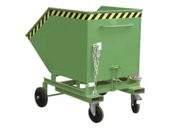 Kiepwagen voor spaanders,HxLxB 1220x1395x1070mm,0,6m³,draagverm. 300k