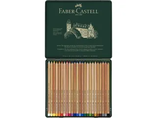 Pastelpotlood Faber-Castell Pitt metalen etui a 24 stuks - 7