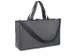 Bureautas Juscha RPET hybride werken donker grijs 50x28x15cm