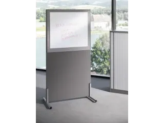 scheidingswand,HxB 1545x800mm,NT-cherry,BN8078-grijs - 1