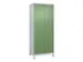 locker voor scheiding van kleding,HxBxD 1850x800x500mm,2vak