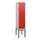 locker,HxBxD 1950x400x500mm,1vak,vak B 400mm,draaigrendel