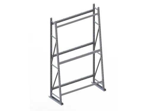 magazijnrek voor profielen,grondveld,eenzijdig,HxBxD 2500x1400x500mm