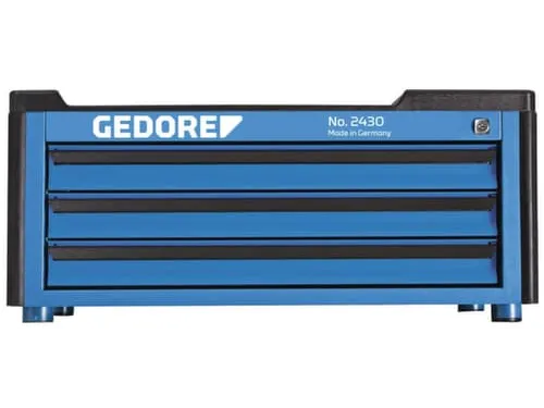 GEDORE 2430 Gereedschapskist met 3laden