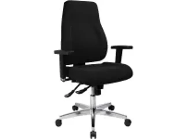 OUTLET Bureaustoel Topstar Point 91 zwart stof