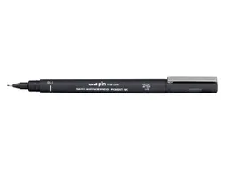 Fineliner Uni-ball Pin zwart 0.4mm