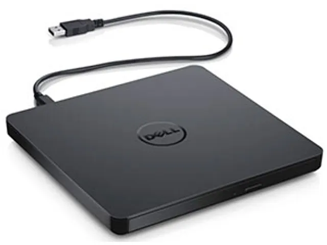 Ultradun USB dvd +/-rw-station DW316 Plug-And-Play Zwart