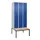 locker met bank,HxBxD 2120x900x815mm,3vak,vak B 300mm,cil.-slot