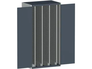 verticale kast,HxBxD 2000x1050x650mm,deur m. perforaties - 2