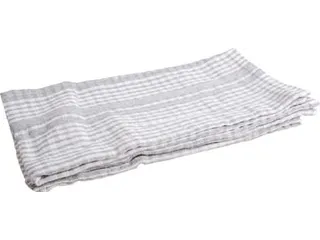 Handdoek 50x70cm gewafeld grijs, pak van 3 stuks - 2