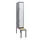 Dubbeldekse dekenkist,HxBxD 1950x300x815mm,1x2vak.,vak B 300mm