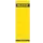 Rugetiket Leitz 1642 62x192mm Geel zelfklevend