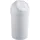 afvalbak,25l,HxØ 615x312mm,romp PP lichtgrijs,deksel PP lichtgrijs