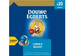 Lungo 6 Decaf Koffiecapsules Pak van 20 stuks