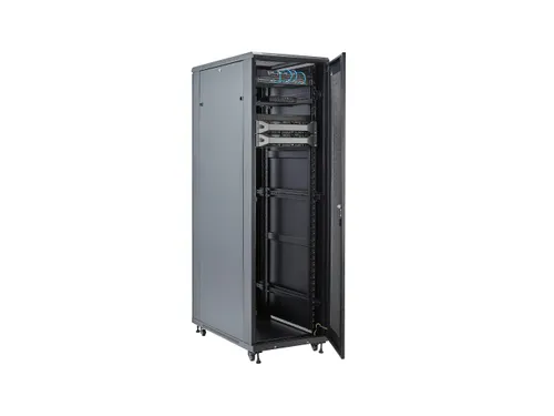 42U 19 Inch Server Rack Kast 91cm Diep 4-Post Patchkast