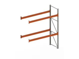 palletstelling,aanbouwveld,HxBxD 3300x2785x1100mm,vakl. 3510kg - 1