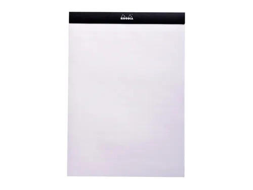 Schrijfblok Rhodia A4 dots 80 vel 80gr zwart