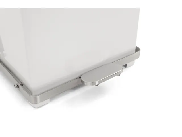Poubelle à pédale industrielle 90L blanc