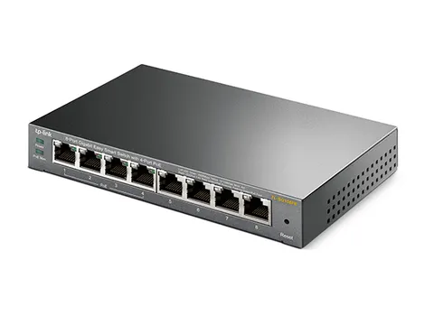 8-Poorts Gigabit Easy Smart Switch met 4-Poorts PoE