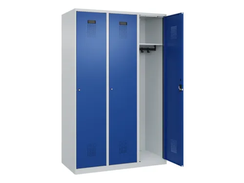 locker,HxBxD 1850x1200x500mm,3vak,vak B 400mm,cil.-slot
