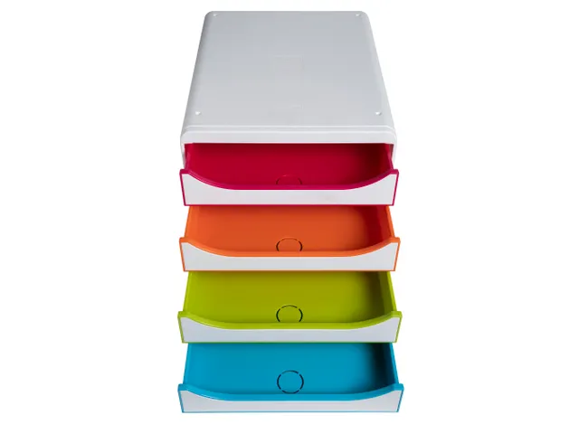 BIG BOX Black Office wit/harlekijn/wit