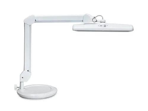 Werkpleklamp MAUL Intro LED dimbaar op voet wit