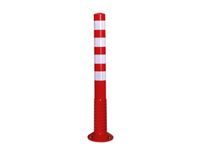 hoofdcilinder m. platte kop HxØ 1000x80mm PU reflecterend