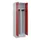 PBM-locker,HxBxD 1950x600x500mm,2vak,vak B 300mm,draaigrendel