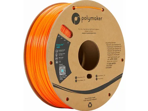 Polymaker PolyLite ABS filament 1,75 mm Oranje 1kg