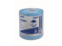 Wypall L10 poetsdoek 7494 rol 1-laags blauw 630 doeken 239m 38x18,5 cm