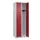 locker,HxBxD 1850x600x500mm,2vak,vak B 300mm,draaigrendel